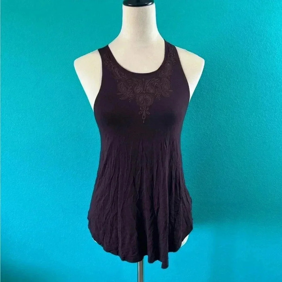 American eagle soft and sexy dark purple tank top in size xs - Picture 1 of 4